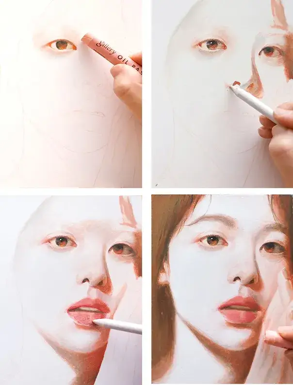 문교오일파스텔,문교소프트오일파스텔,문교소프트오일파스텔12색,파펠시노브리스톨지,파펠시노브리스톨,크레타칼라찰필