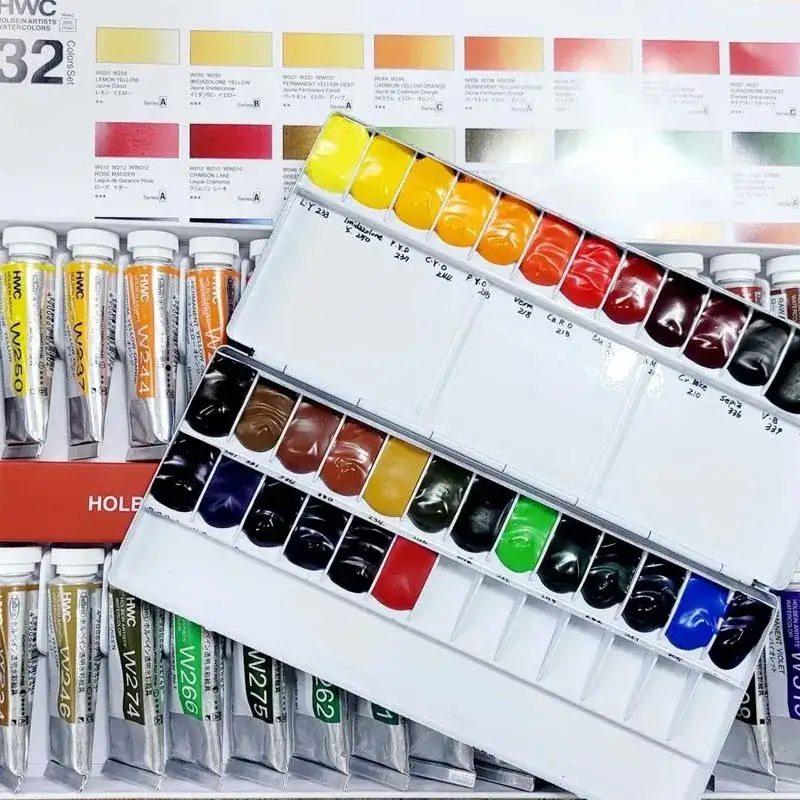 홀베인수채화물감32색세트,홀베인수채화물감,홀베인수채화물감세트,홀베인수채화32색
