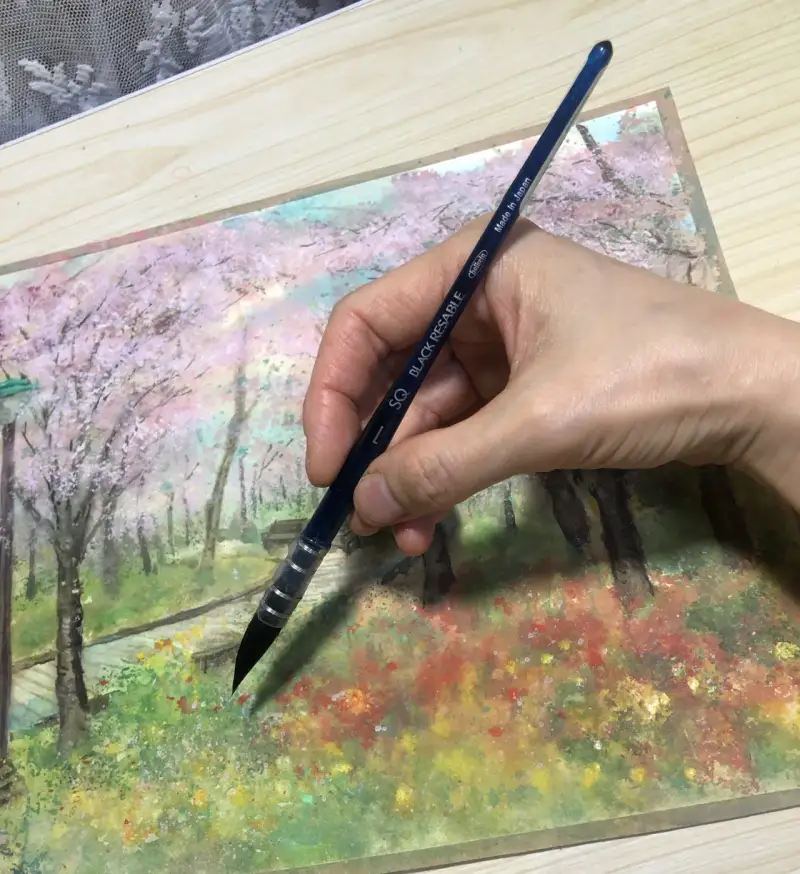 홀베인수채화아크릴붓,홀베인Black Resable,홀베인SQ,홀베인수채화붓