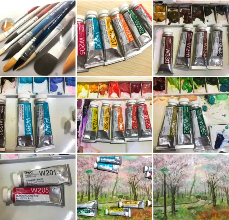 홀베인수채화물감,홀베인HWC,홀베인수채화,홀베인수채물감,hwc