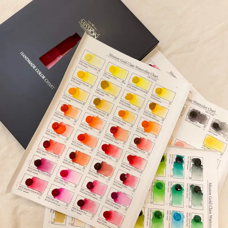 미젤로미션골드수채화도트카드,미젤로수채화도트카드,미젤로미션수채화,미젤로미션수채화컬러차트,미젤로컬러차트,미션수채화컬러차트,미션수채화도트카드,미젤로도트카드