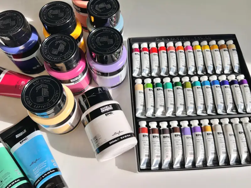 쉴드에픽아크릴물감,쉴드에픽아크릴,쉴드에픽,쉴드아크릴물감,에픽아크릴,쉴드아크릴