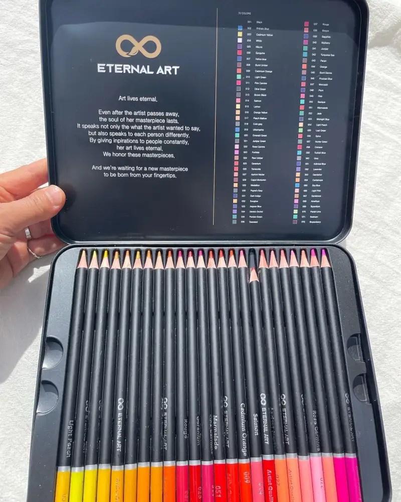이터널유성색연필,이터널색연필,이터널유성색연필72색