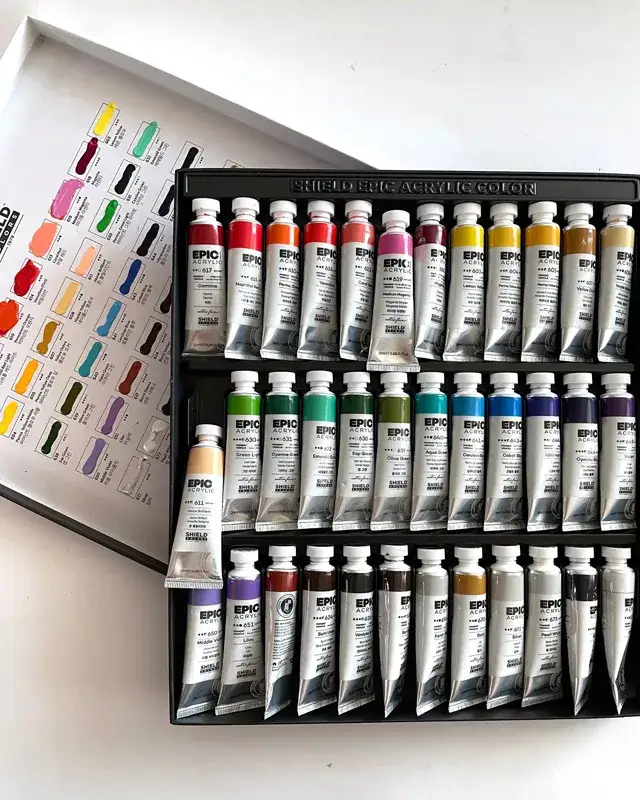 에픽쉴드아크릴물감,에픽쉴드,에픽쉴드아크릴,에픽아크릴,에픽아크릴물감
