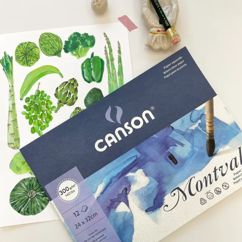 캔손몽발수채패드,캔손몽발,캔손수채패드,캔손,캔손스케치북,수채화패드