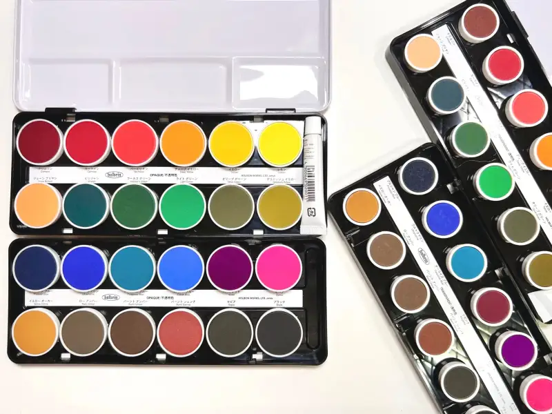 홀베인케이크,홀베인케이크컬러,홀베인고체물감,홀베인수채화,홀베인고체수채화,홀베인불투명수채화,홀베인고체케익,홀베인물감