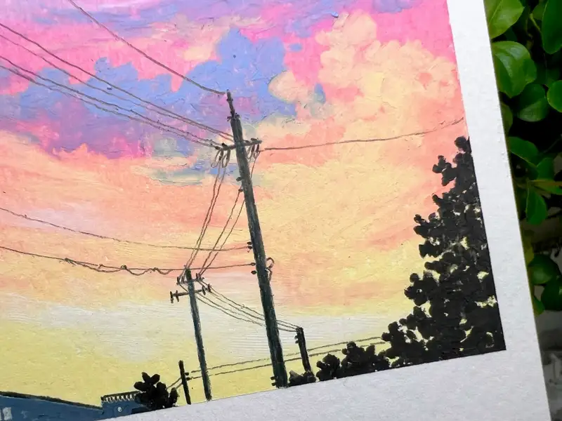 오일파스텔드로잉,오일파스텔그림