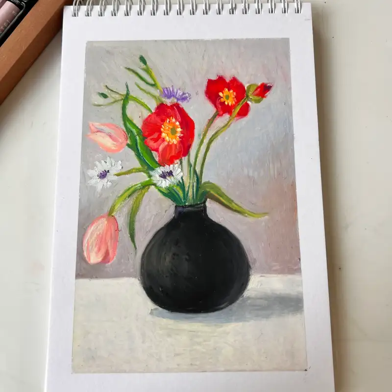 오일파스텔드로잉,오일파스텔화