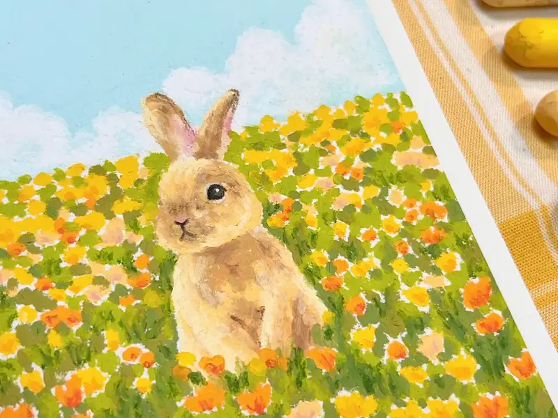 오일파스텔드로잉,오일파스텔그림