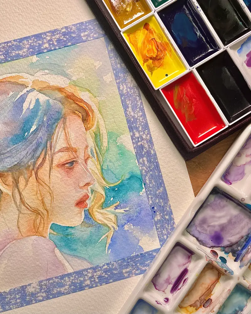 길상안채접시고체물감,길상고체물감,길상안채물감,길상접시물감,길상안채,길상고체,길상동양화물감,길상동양화,인물화그리기,인물수채화