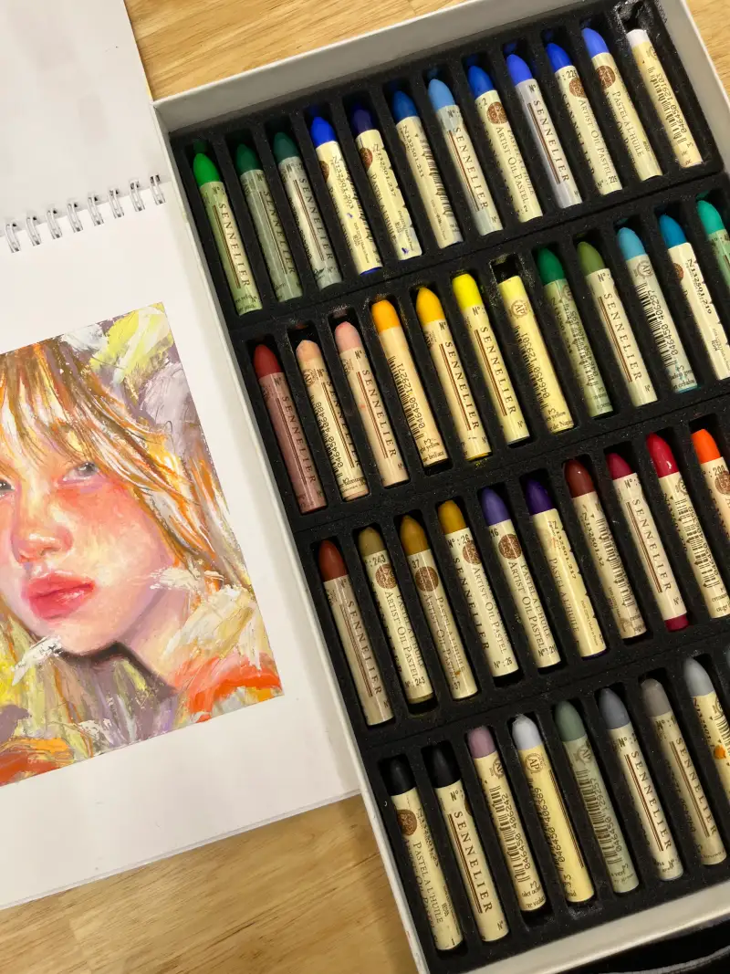 시넬리에오일파스텔,시넬리에오일파스텔48색,시넬리에오일파스텔세트,시넬리에48색