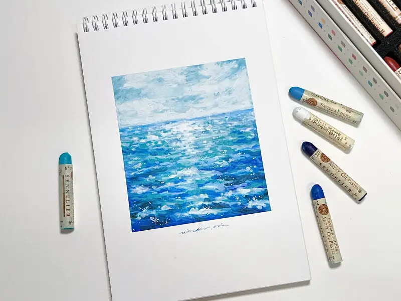 시넬리에오일파스텔,시넬리에오일파스텔48색,시넬리에오일파스텔세트,시넬리에오일파스텔패드,오일파스텔화,오일파스텔드로잉,오일파스텔풍경화