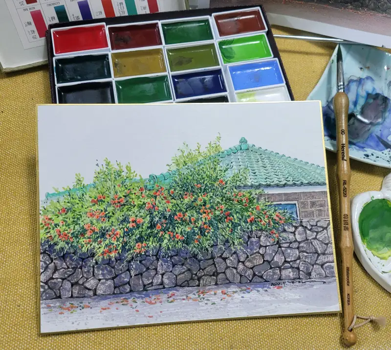 길상안채접시고체물감,길상안채물감,길상접시물감,길상고체물감,길상고체,길상동양화물감,길상물감,길상두방지,길상서화판,길상동양화,풍경화,풍경일러스트