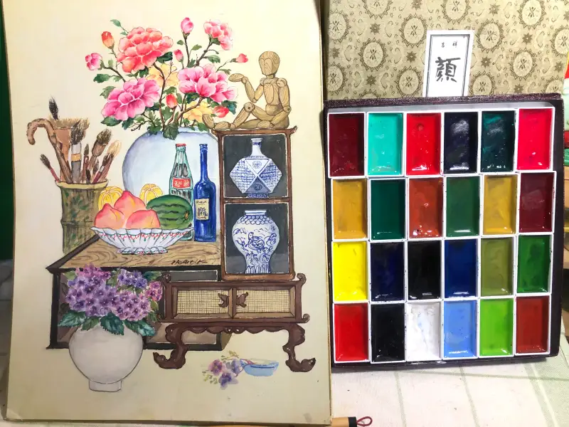 길상안채접시고체물감,길상안채고체물감,길상고체물감,길상접시물감,길상안채,길상동양화물감