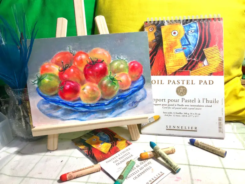 시넬리에오일파스텔,시넬리에오일파스텔패드,오일파스텔드로잉,오일파스텔화