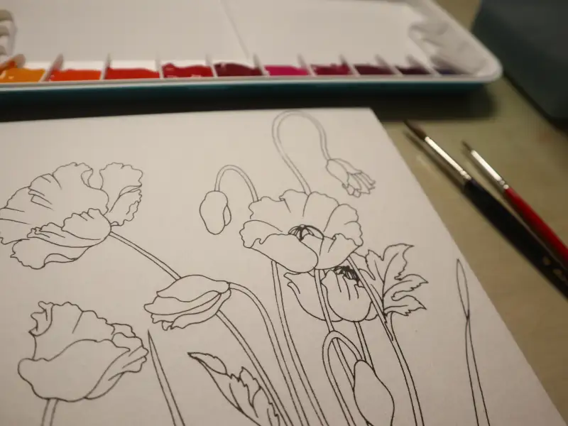 컬러링판넬,컬러링북