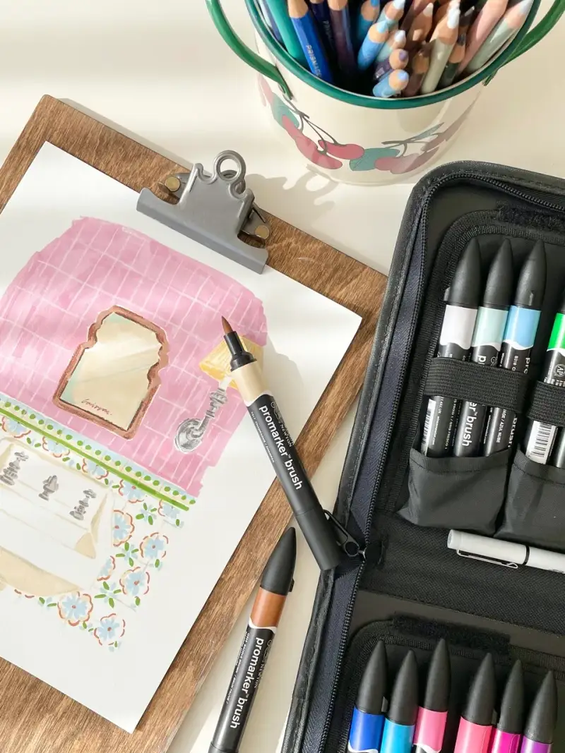 윈저앤뉴튼프로마카브러쉬,프로마카브러쉬팁,프로마카,브러쉬마카,윈저앤뉴튼마카