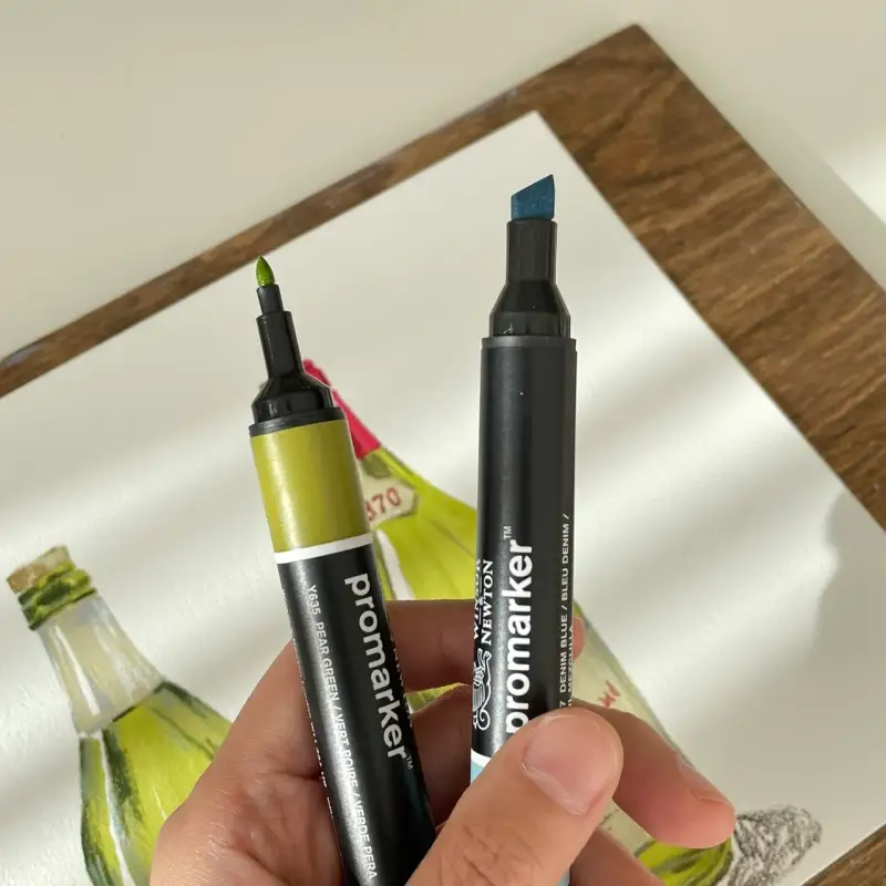 윈저앤뉴튼프로마카,프로마카듀얼팁,프로마카스튜던트,스튜던트마카