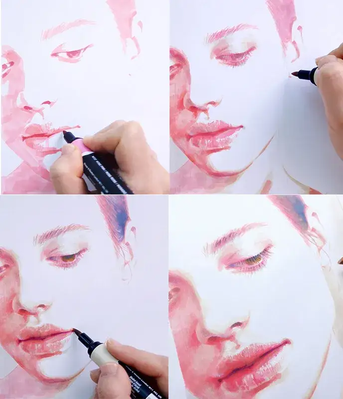 인물화그리기,인물화크로키,인물드로잉