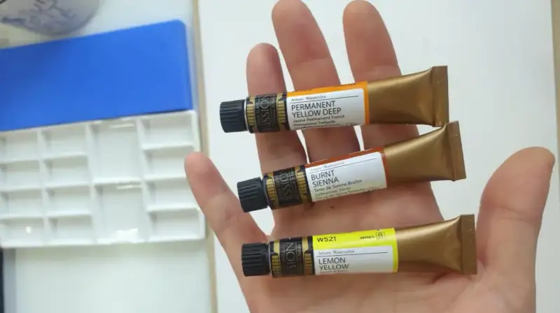 미젤로미션골드,미젤로미션골드수채화물감,미젤로수채화물감,미션수채화물감,미션물감,미션수채화