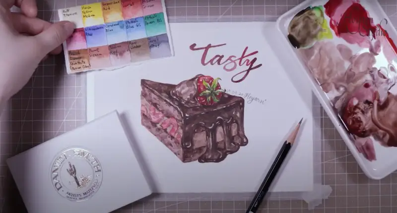 다니엘스미스수채화물감세트,다니엘스미스수채화물감발색,하네뮬레컬렉션수채패드중목,수채화종이