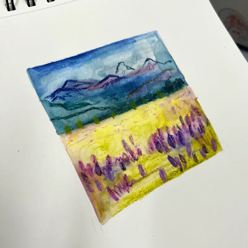 문교수채크레용,수체화크레용,수채색연필,건식색연필