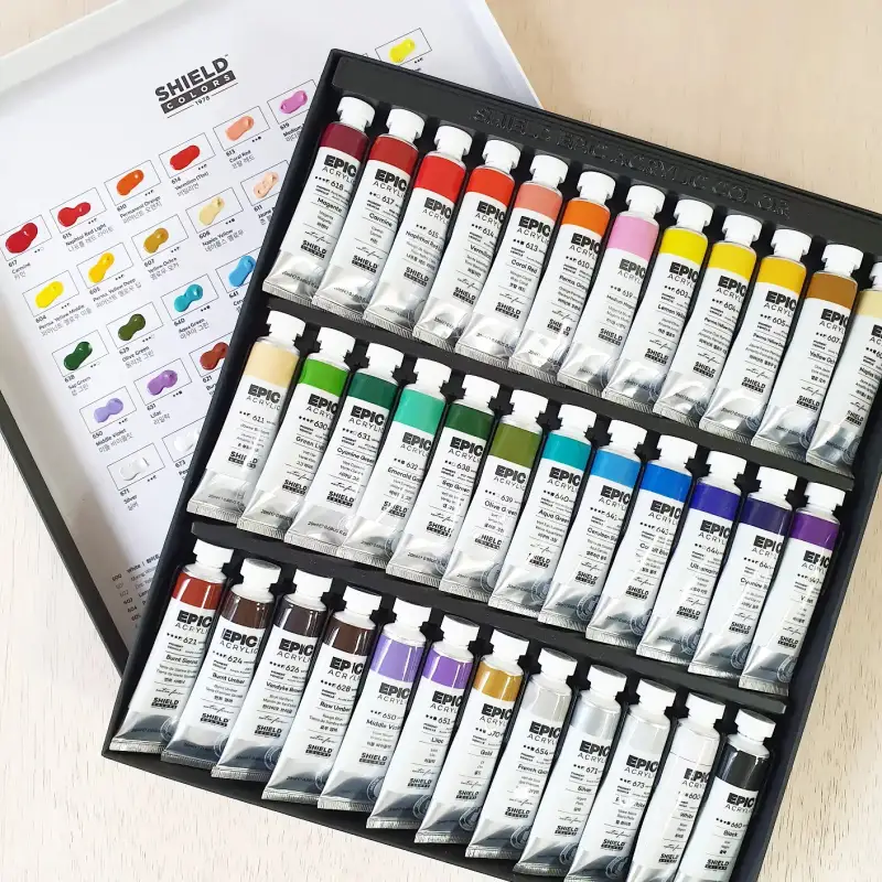 쉴드에픽아크릴물감,쉴드에픽,쉴드에픽아크릴,쉴드아크릴물감