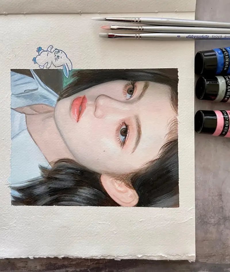 실버브러쉬1500s,실버브러쉬1500s실버화이트,실버화이트,리퀴텍스베이직아크릴물감,리퀴텍스베이직,리퀴텍스아크릴,카디페이퍼스케치북,카디페이퍼