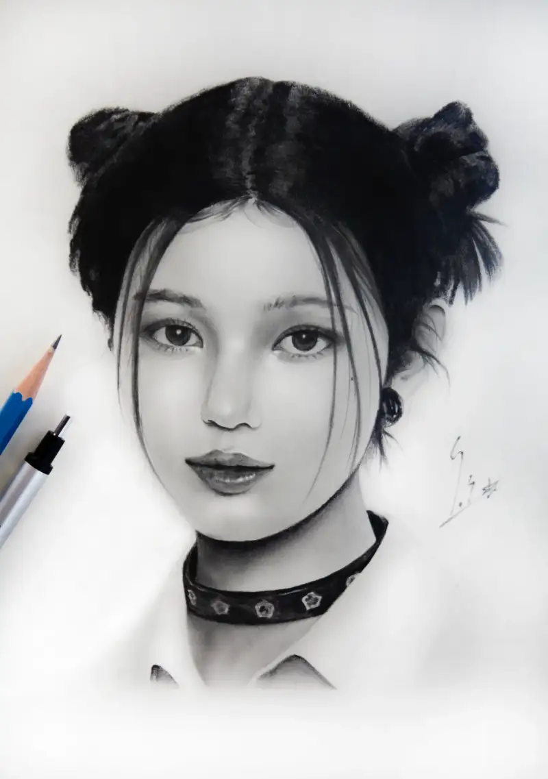 #뉴진스 #뉴진스다니엘 #다니엘 #인물소묘 #인물화 #소묘