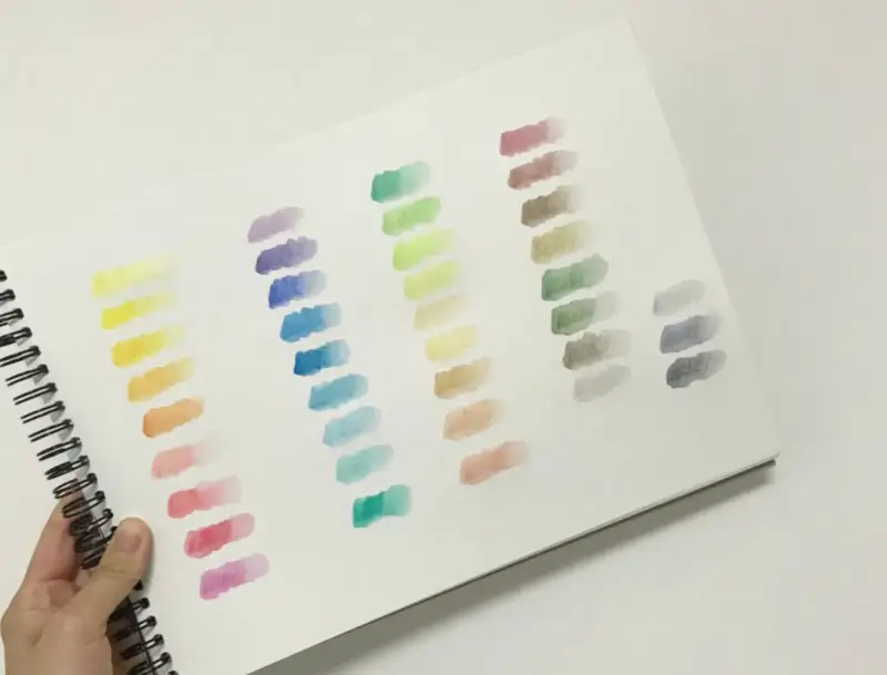 까렌다쉬뮤지엄아쿠아렐수채색연필,수채화색연필,수성색연필