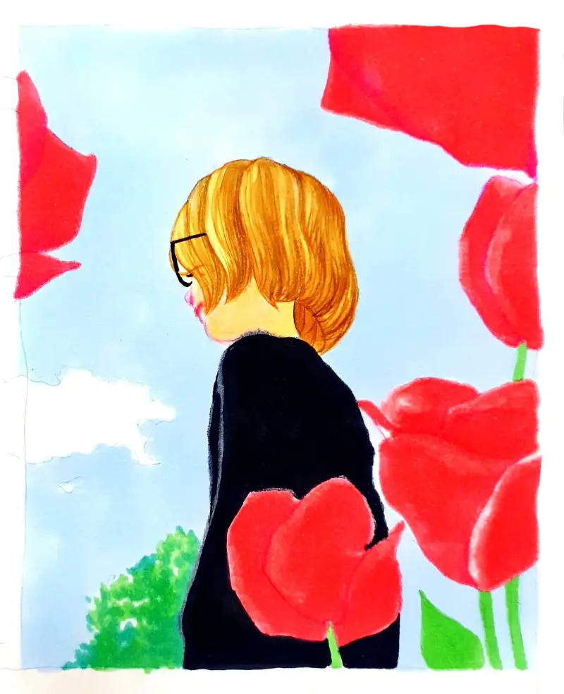 화방넷체험단,골드손,아워컬러마카,골드손에디션,골드손아워컬러트윈브러쉬마카,브러쉬마카,마카펜,마카그림