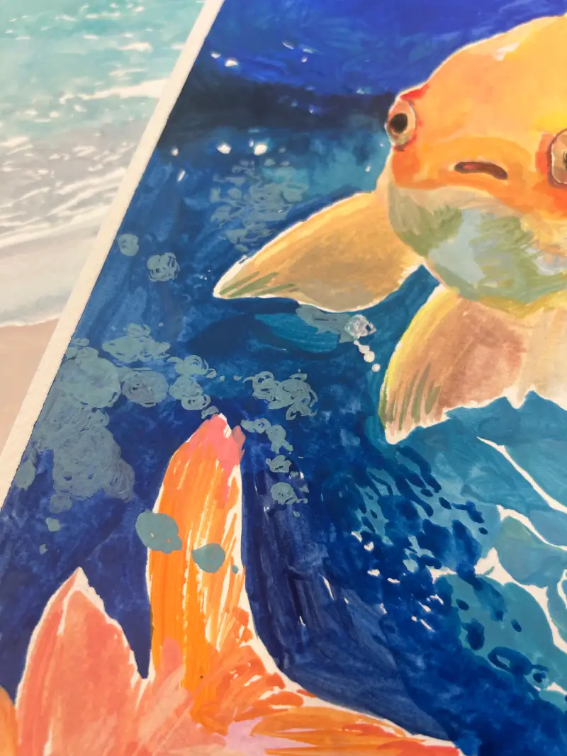 리퀴텍스아크릴과슈