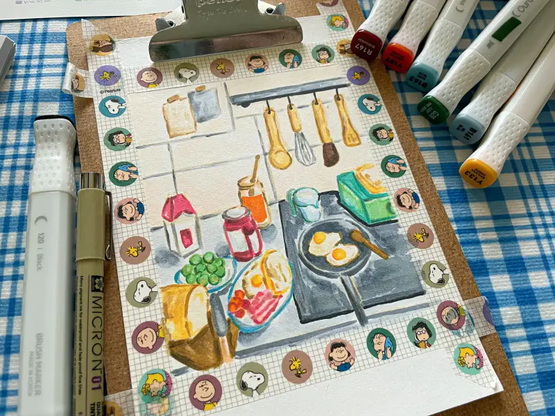 골드손마카,골드손아워컬러,화방넷체험단