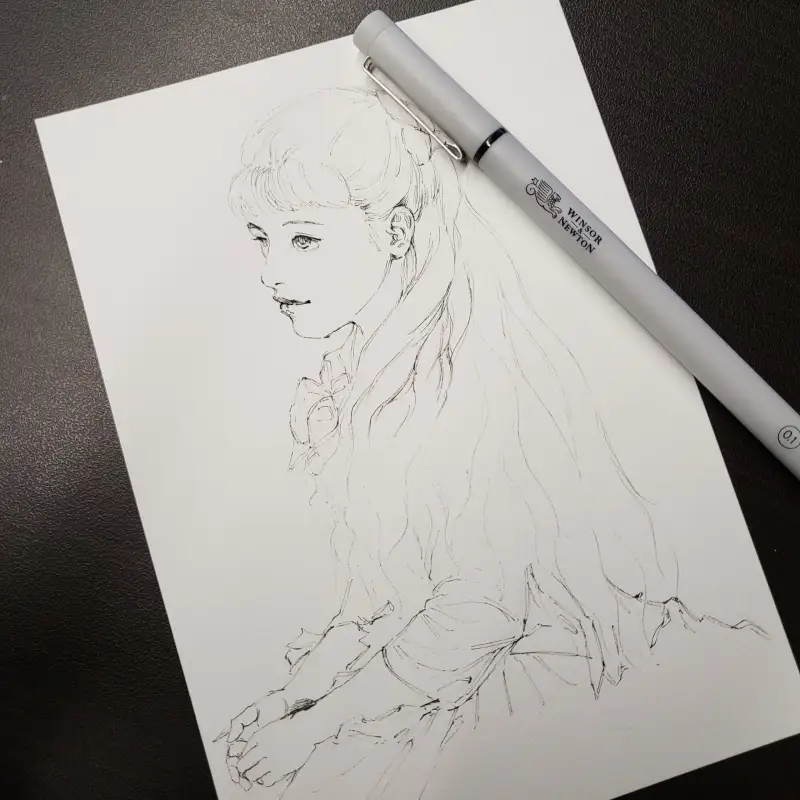 윈저앤뉴튼파인라이너펜,윈저앤뉴튼파인라이너,윈저앤뉴튼프로패셔널라인수채패드,윈저앤뉴튼수채패드