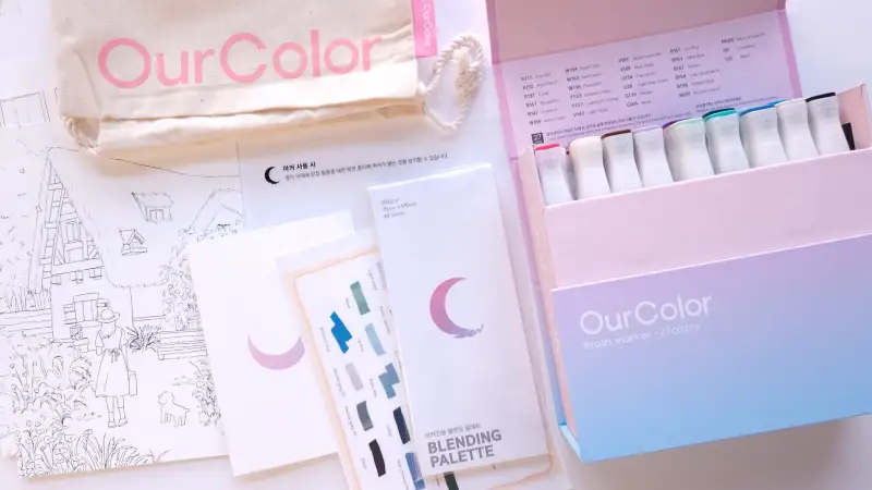 마커,Marker,아워컬러,ourcolor,아워마카,ourmarker,골드손,골드손마카,마카인물화,MarkerPortrait,마카일러스트