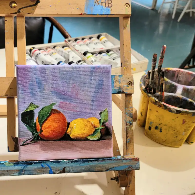 커뮤니티체험단,드로잉카페물감,아크릴화