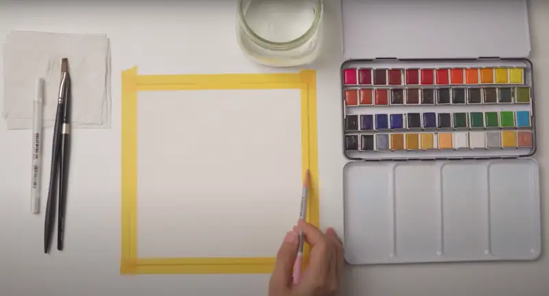 겔리롤화이트,실버브러쉬3000s블랙벨벳,윈저앤뉴튼아티스트콜린스키수채화,아크릴붓,문교수채고체물감하프팬세트,캔손아르쉬수채패드