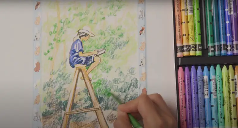 까렌다쉬네오칼라2수성크레용