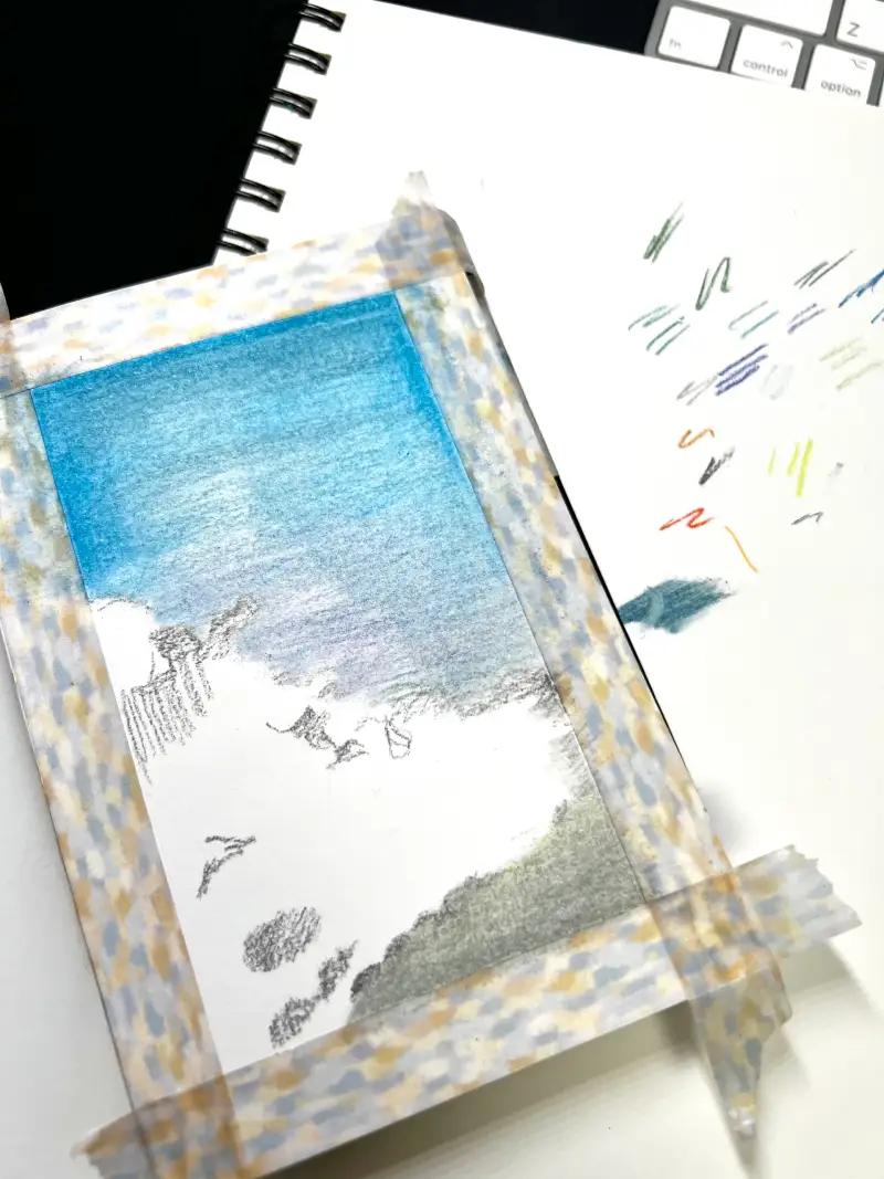 콘테연필파스텔,전문가용연필파스텔,콩테