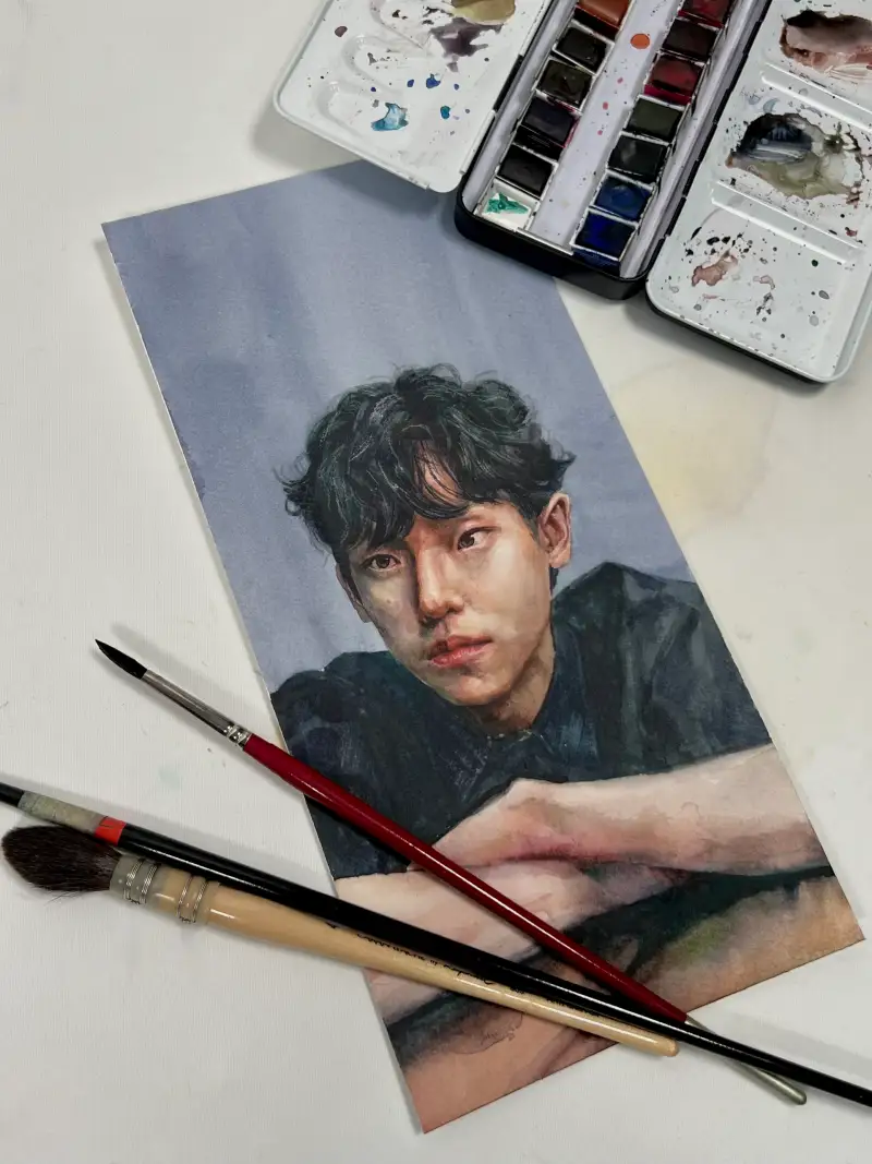 라파엘803수채화붓,라파엘몹브러쉬,라파엘리세이블,홀베인70r실버브러쉬,홀베인300r,달러로니전문가용고체수채화물감,세인트큐버츠밀포드수채패드