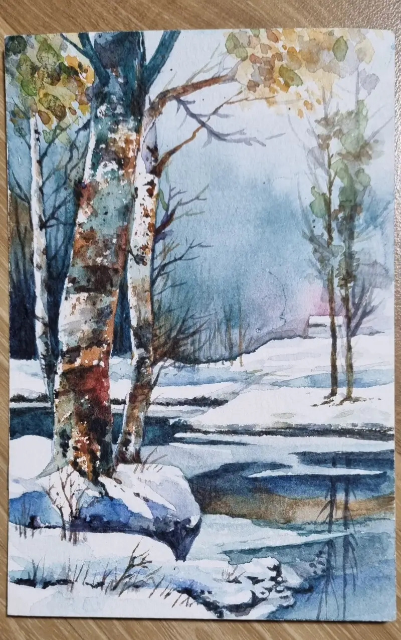 커뮤니티체험단,파브리아노엽서패드,윈저고체물감14색,A&B야외용붓