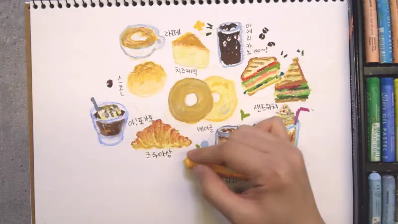 문교아티스트소프트오일파스텔,문교소프트오일파스텔,문교오일파스텔