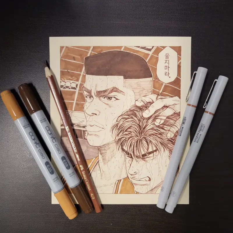 코픽차오트윈마카,코픽트윈마카,코픽챠오트윈마카,코픽마카,윈저앤뉴튼파인라이너,파버카스텔수채색연필