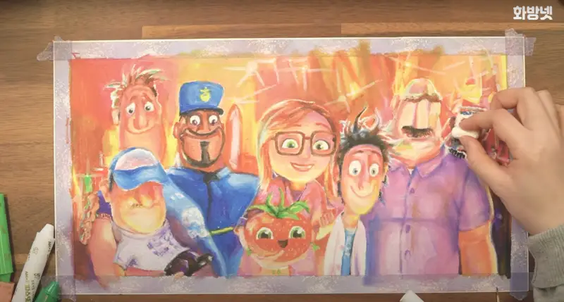 아모스파스넷프리미엄크레파스,크레타칼라찰필