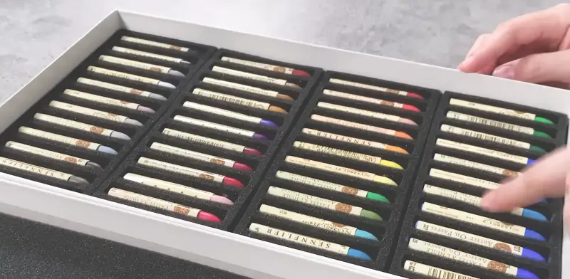 시넬리에오일파스텔,시넬리에오일파스텔48색