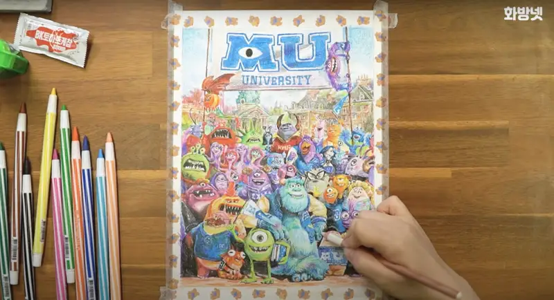 지구슈퍼색연필,더웬트블랜더색연필보조제,스테들러연필깎이,톰보우지우개