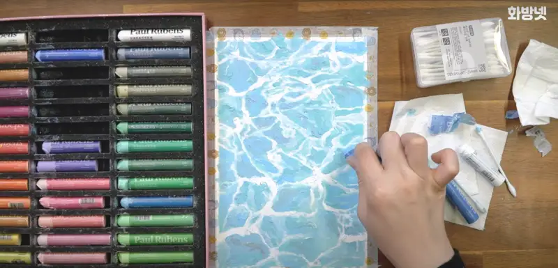 폴루벤스마카롱오일파스텔,폴루벤스오일파스텔패드