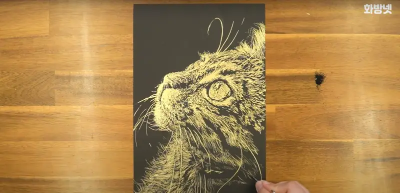 스크래치보드,스파츄라6종세트조각용툴세트