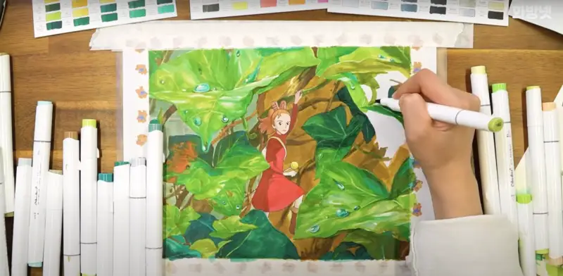 오후후오아후트윈마카,오후후호놀룰루브러쉬마카,사쿠라피그마마이크론시리즈망가세트,스테들러피그먼트라이너,캔손마카패드