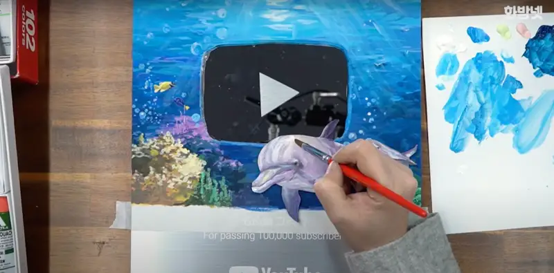 anb102rs디자인세필붓,anb717fbs멀티붓,홀베인아크릴과슈